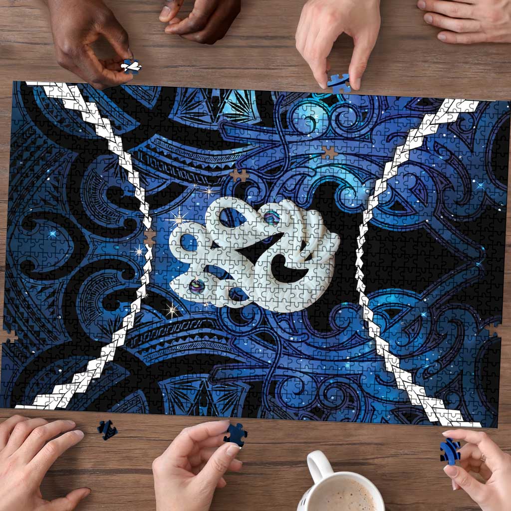 Maori Matariki Manaia Puzzle Maori Kowhaiwhai Pattern Galaxy