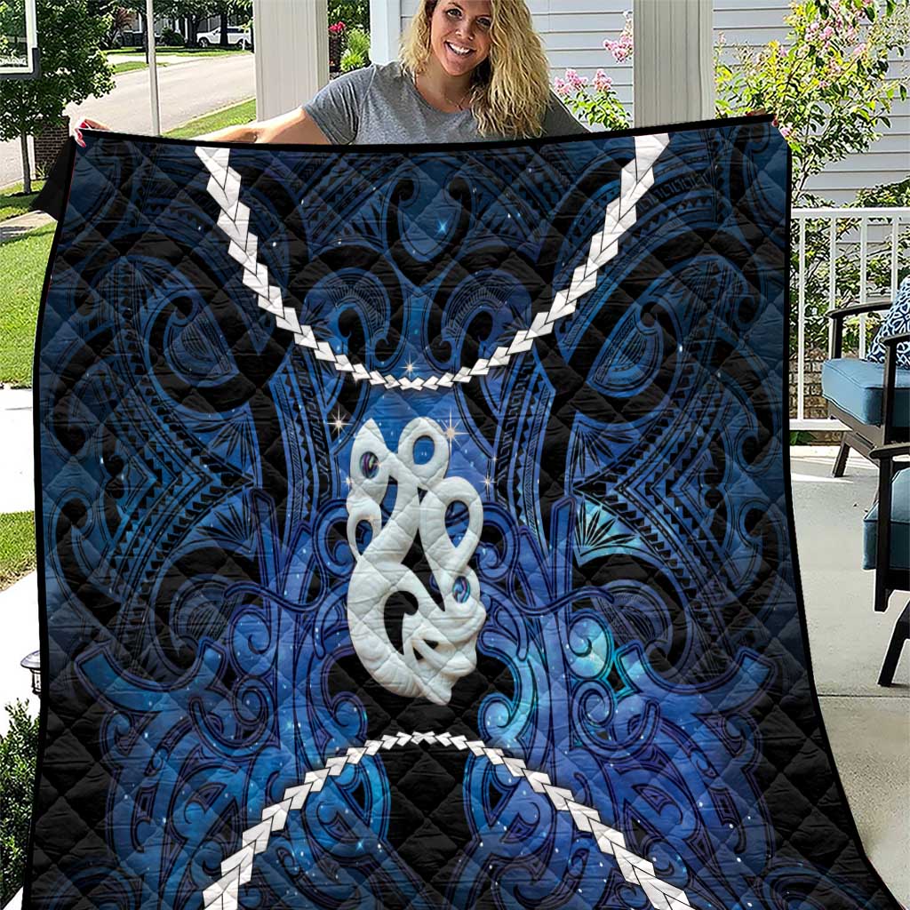 Maori Matariki Manaia Quilt Maori Kowhaiwhai Pattern Galaxy