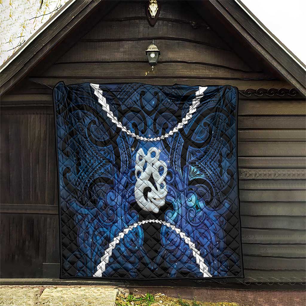 Maori Matariki Manaia Quilt Maori Kowhaiwhai Pattern Galaxy