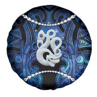 Maori Matariki Manaia Spare Tire Cover Maori Kowhaiwhai Pattern Galaxy