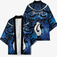 Personalized Maori Matariki Hei Matau Kimono Maori Kowhaiwhai Pattern Galaxy