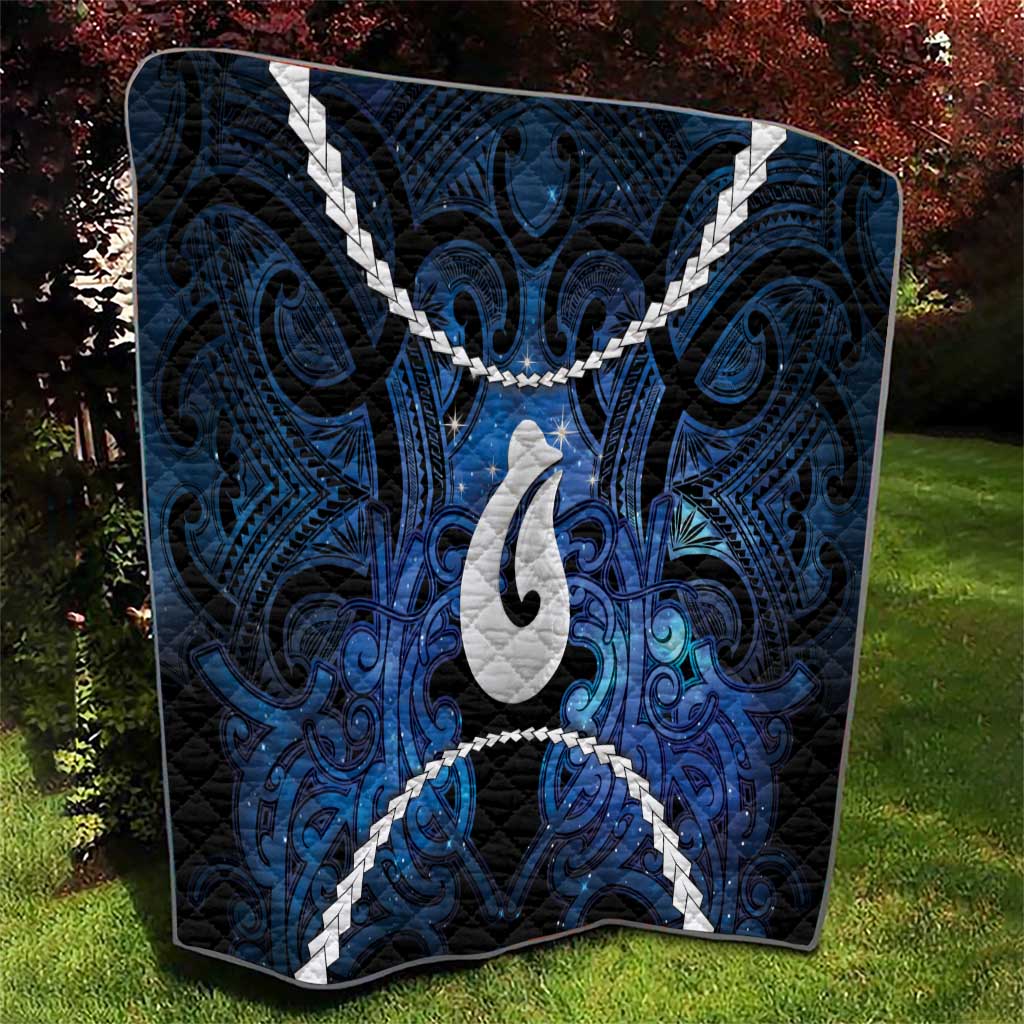 Maori Matariki Hei Matau Quilt Maori Kowhaiwhai Pattern Galaxy