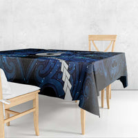Maori Matariki Hei Matau Tablecloth Maori Kowhaiwhai Pattern Galaxy