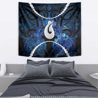 Maori Matariki Hei Matau Tapestry Maori Kowhaiwhai Pattern Galaxy