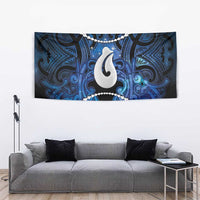 Maori Matariki Hei Matau Tapestry Maori Kowhaiwhai Pattern Galaxy