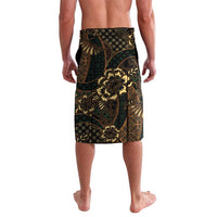 Indonesian Batik Pattern Vintage Brown Lavalava