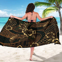 Indonesian Batik Pattern Vintage Brown Sarong