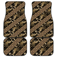 Indonesia Batik Pattern Car Mats Gold Version