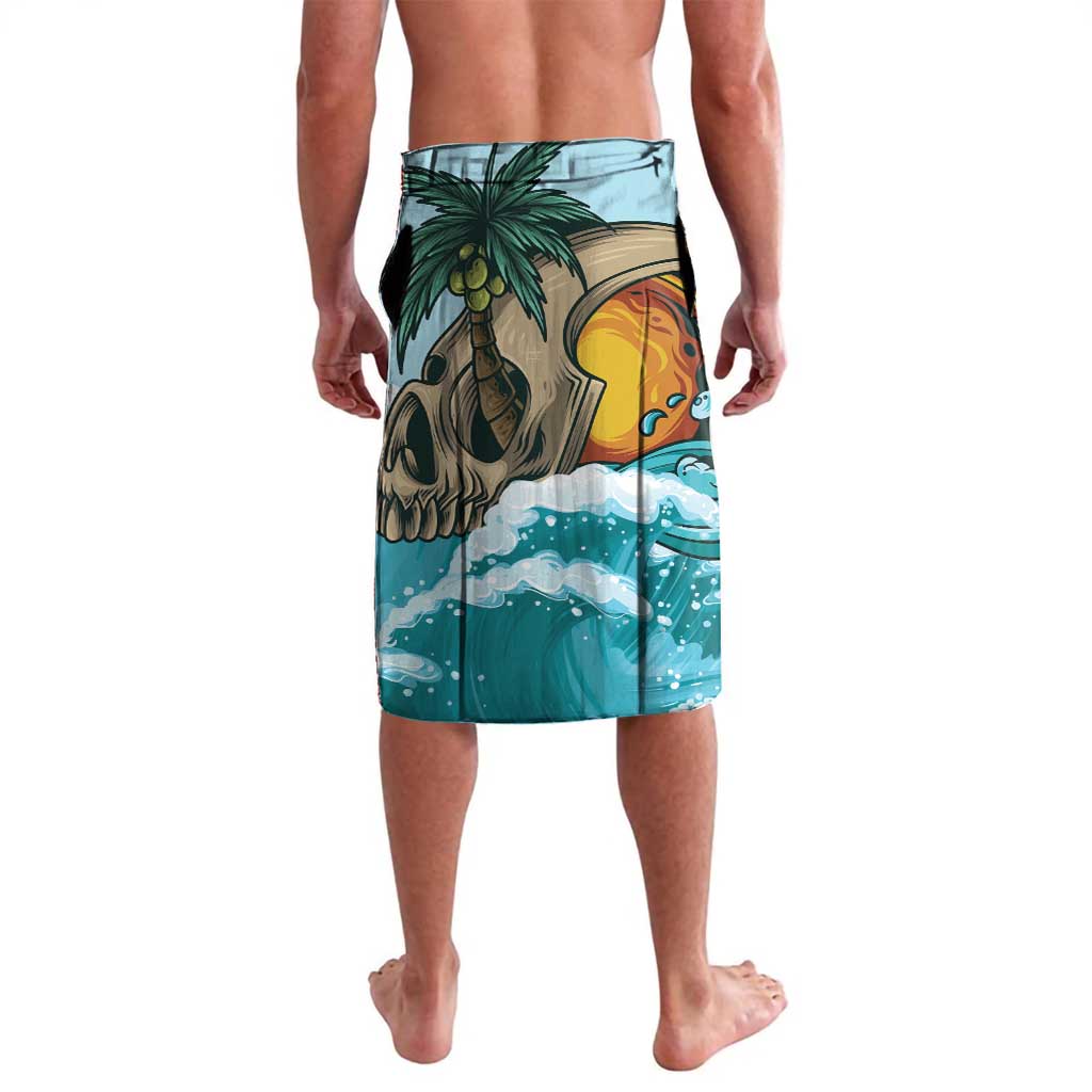 Personalized Aloha Hawaii Skeleton Lavalava Tropical Summer Vibe