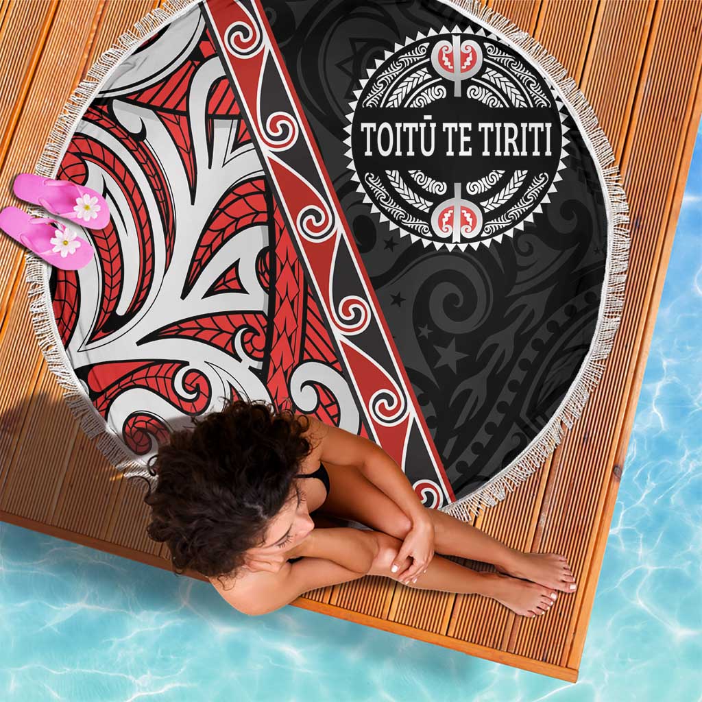 Aotearoa Toitu Te Tiriti Beach Blanket Honour The Treaty New Zealand