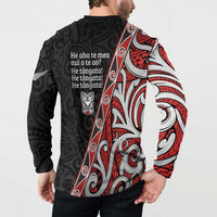 Aotearoa Toitu Te Tiriti Button Sweatshirt Honour The Treaty New Zealand LT01 - Polynesian Pride