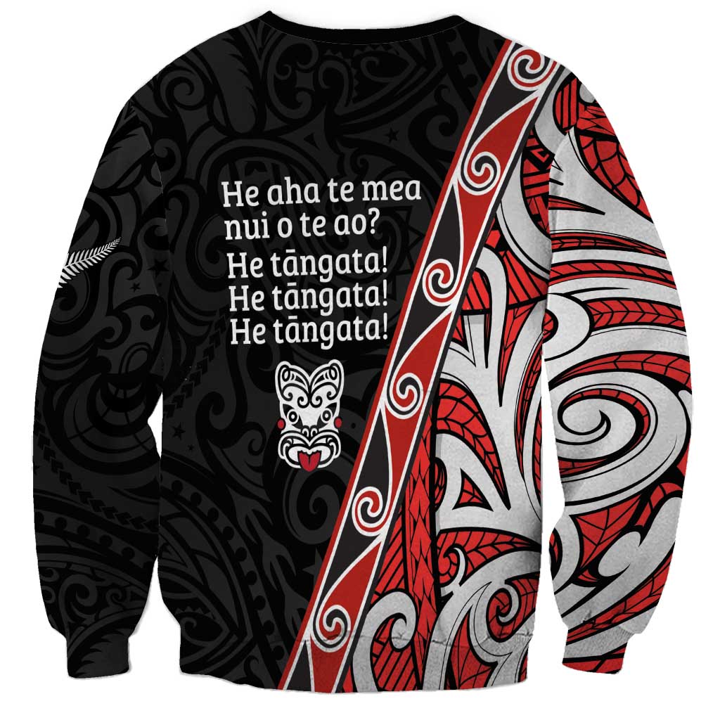 Aotearoa Toitu Te Tiriti Sweatshirt Honour The Treaty New Zealand