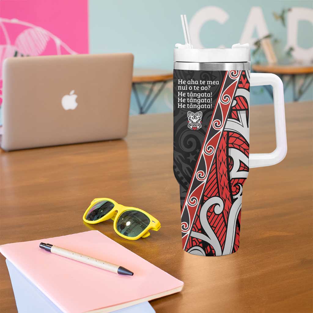 Aotearoa Toitu Te Tiriti Tumbler With Handle Honour The Treaty New Zealand