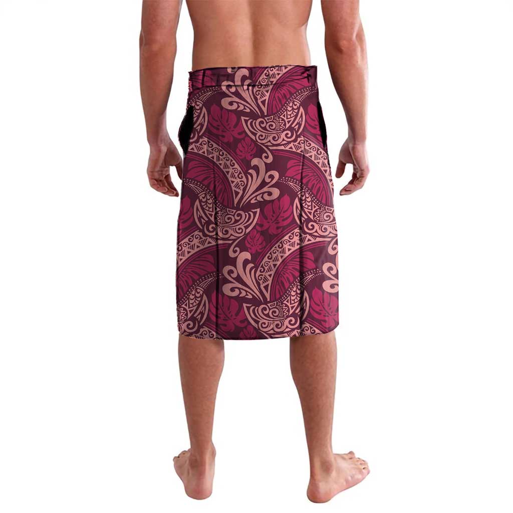 Sweet Pink Monstera Lavalava Polynesian Tribal Pattern LT01 - Polynesian Pride