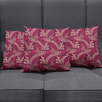 Sweet Pink Monstera Pillow Cover Polynesian Tribal Pattern LT01 - Polynesian Pride