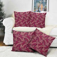 Sweet Pink Monstera Pillow Cover Polynesian Tribal Pattern LT01 - Polynesian Pride