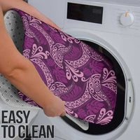 Royal Purple Monstera Bathroom Set Polynesian Tribal Pattern LT01 - Polynesian Pride