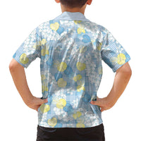 Anthurium Plumeria Lei Pastel Hawaiian Shirt Blue Hawaiian Splendid Palaka