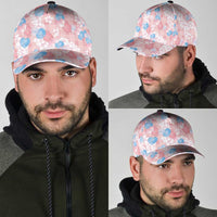 Anthurium Plumeria Lei Pastel Classic Cap Pink Hawaiian Splendid Palaka