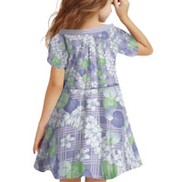 Anthurium Plumeria Lei Pastel Family Matching Tank Maxi Dress and Hawaiian Shirt Purple Hawaiian Splendid Palaka