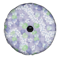 Anthurium Plumeria Lei Pastel Spare Tire Cover Purple Hawaiian Splendid Palaka