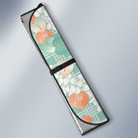 Anthurium Plumeria Lei Pastel Auto Sun Shade Teal Hawaiian Splendid Palaka