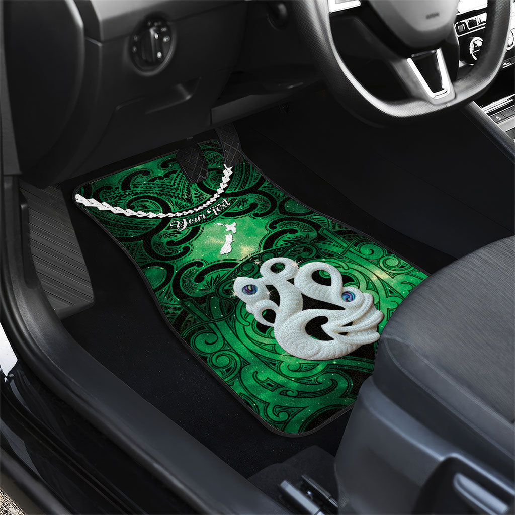 Personalised Maori Matariki Manaia Kakariki Car Mats Maori Kowhaiwhai Pattern Galaxy