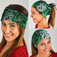 Maori Matariki Manaia Kakariki Neck Gaiter Maori Kowhaiwhai Pattern Galaxy LT01 - Polynesian Pride