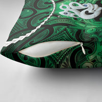 Maori Matariki Manaia Kakariki Pillow Cover Maori Kowhaiwhai Pattern Galaxy LT01 - Polynesian Pride