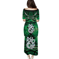 Personalised Maori Matariki Manaia Kakariki Puletasi Maori Kowhaiwhai Pattern Galaxy