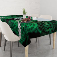 Maori Matariki Manaia Kakariki Tablecloth Maori Kowhaiwhai Pattern Galaxy