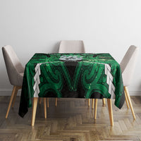 Maori Matariki Manaia Kakariki Tablecloth Maori Kowhaiwhai Pattern Galaxy