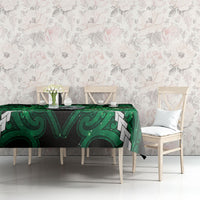 Maori Matariki Manaia Kakariki Tablecloth Maori Kowhaiwhai Pattern Galaxy
