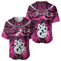 Personalised Maori Matariki Manaia Mawhero Baseball Jersey Maori Kowhaiwhai Pattern Galaxy LT01 - Polynesian Pride