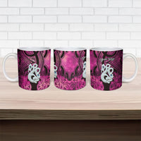 Personalised Maori Matariki Manaia Mawhero Ceramic Mug Maori Kowhaiwhai Pattern Galaxy