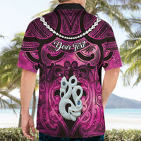 Personalised Maori Matariki Manaia Mawhero Hawaiian Shirt Maori Kowhaiwhai Pattern Galaxy LT01 - Polynesian Pride