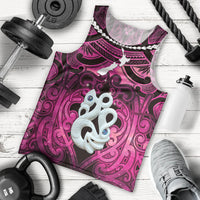 Personalised Maori Matariki Manaia Mawhero Men Tank Top Maori Kowhaiwhai Pattern Galaxy