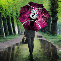 Maori Matariki Manaia Mawhero Umbrella Maori Kowhaiwhai Pattern Galaxy