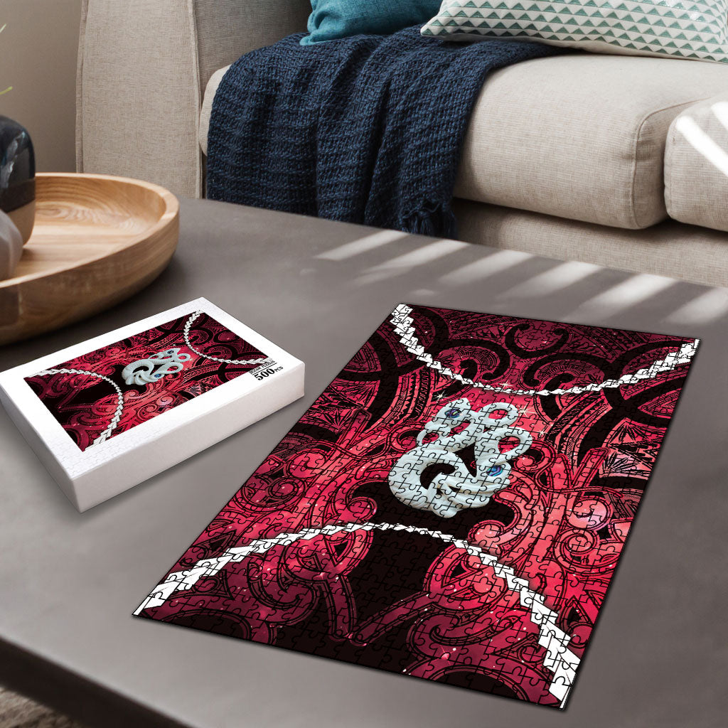 Maori Matariki Manaia Whero Puzzle Maori Kowhaiwhai Pattern Galaxy