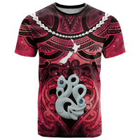 Personalised Maori Matariki Manaia Whero T Shirt Maori Kowhaiwhai Pattern Galaxy