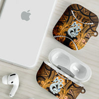Maori Matariki Manaia Kowhai AirPods Case Maori Kowhaiwhai Pattern Galaxy