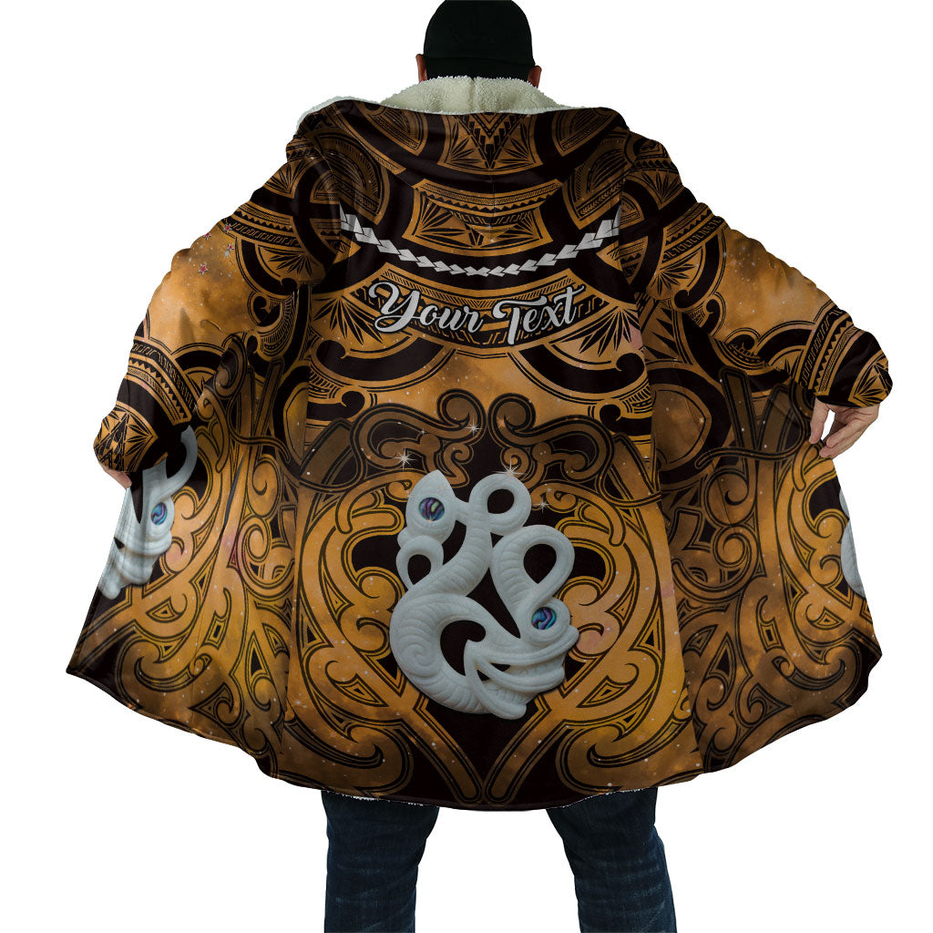 Personalised Maori Matariki Manaia Kowhai Cloak Maori Kowhaiwhai Pattern Galaxy LT01 - Polynesian Pride