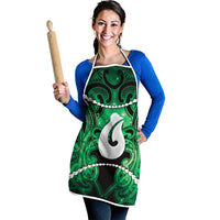 Maori Matariki Hei Matau Kakariki Apron Maori Kowhaiwhai Pattern Galaxy