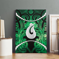 Maori Matariki Hei Matau Kakariki Canvas Wall Art Maori Kowhaiwhai Pattern Galaxy
