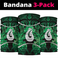 Maori Matariki Hei Matau Kakariki Neck Gaiter Maori Kowhaiwhai Pattern Galaxy