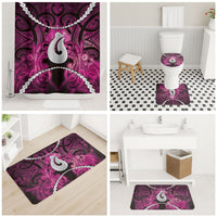 Maori Matariki Hei Matau Mawhero Bathroom Set Maori Kowhaiwhai Pattern Galaxy LT01 - Polynesian Pride