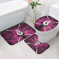 Maori Matariki Hei Matau Mawhero Bathroom Set Maori Kowhaiwhai Pattern Galaxy LT01 - Polynesian Pride