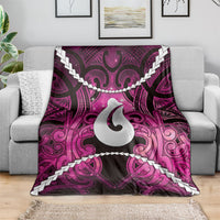 Maori Matariki Hei Matau Mawhero Blanket Maori Kowhaiwhai Pattern Galaxy