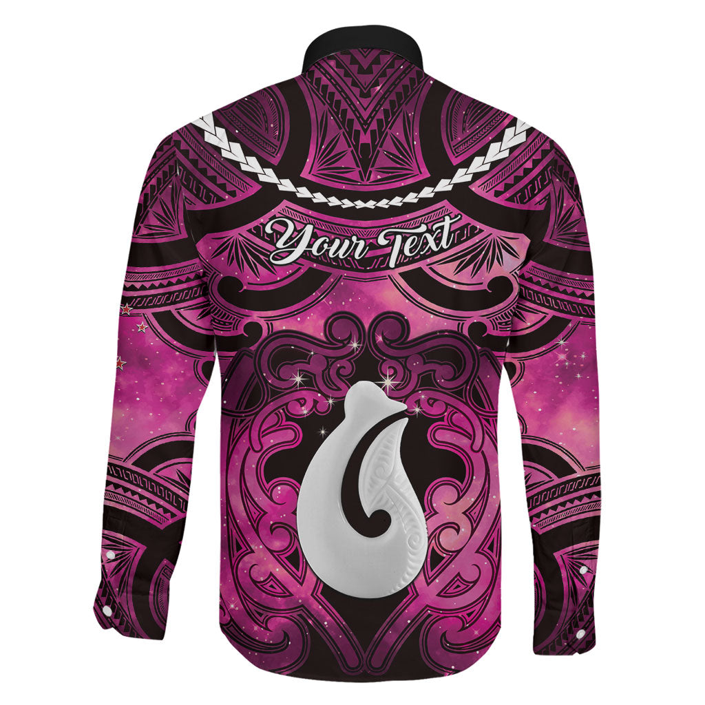 Personalised Maori Matariki Hei Matau Mawhero Family Matching Mermaid Dress and Hawaiian Shirt Maori Kowhaiwhai Pattern Galaxy LT01 - Polynesian Pride
