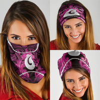 Maori Matariki Hei Matau Mawhero Neck Gaiter Maori Kowhaiwhai Pattern Galaxy